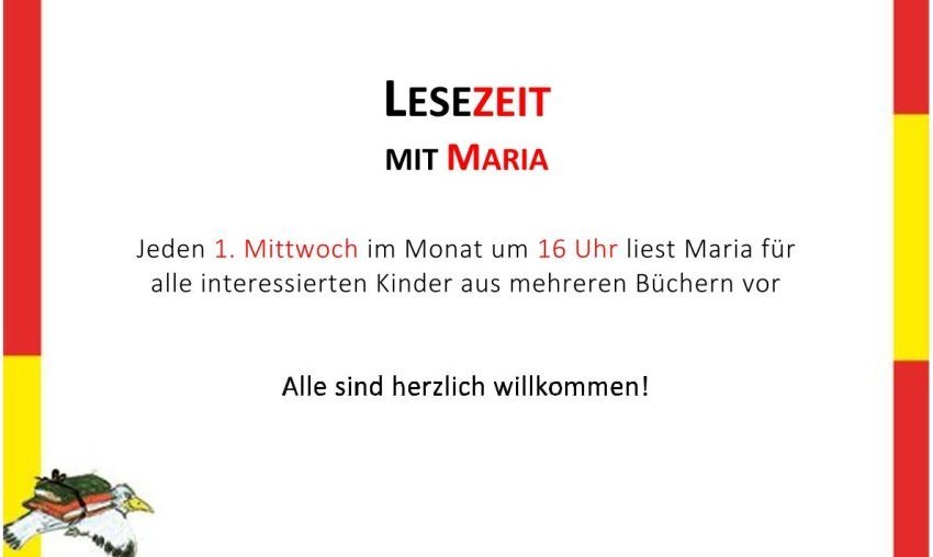 Lesezeit mit Maria